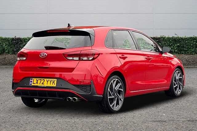 Hyundai I30 N Line Mhev T-Gdi Aut Engine Red