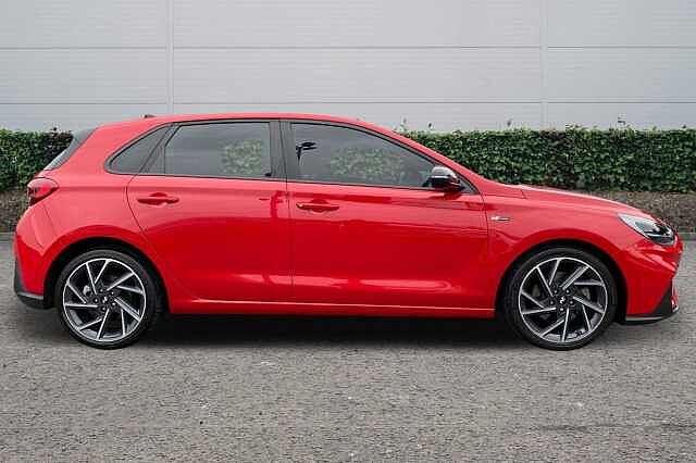 Hyundai I30 N Line Mhev T-Gdi Aut Engine Red