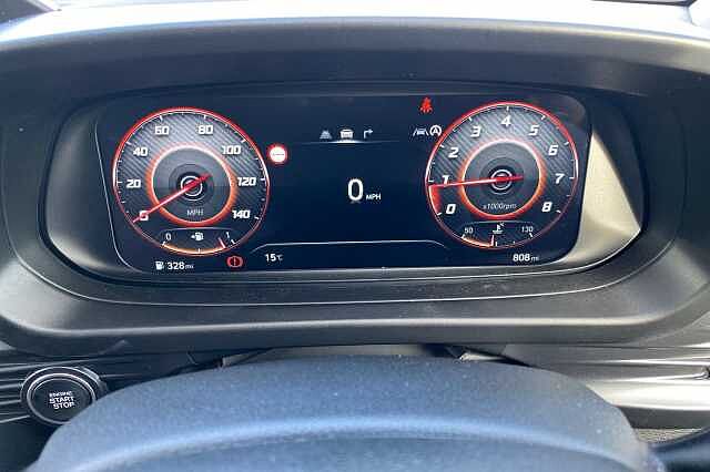 Hyundai BAYON 1.0 T-GDi Tech Line SUV 5dr Petrol Manual Euro 6 (s/s) (90 ps) Red