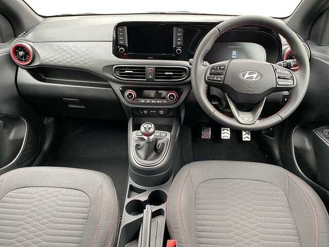 Hyundai I10 1.0 T-GDi N Line Hatchback 5dr Petrol Manual Euro 6 (s/s) (90 ps) Phantom Black
