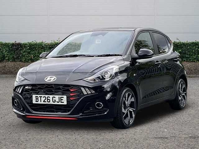 Hyundai I10 1.0 T-GDi N Line Hatchback 5dr Petrol Manual Euro 6 (s/s) (90 ps) Phantom Black
