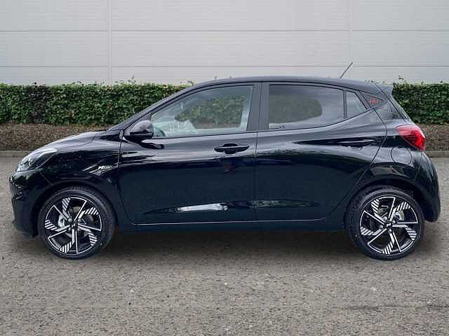 Hyundai I10 1.0 T-GDi N Line Hatchback 5dr Petrol Manual Euro 6 (s/s) (90 ps) Phantom Black
