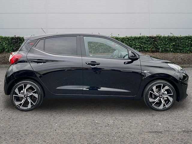 Hyundai I10 1.0 T-GDi N Line Hatchback 5dr Petrol Manual Euro 6 (s/s) (90 ps) Phantom Black