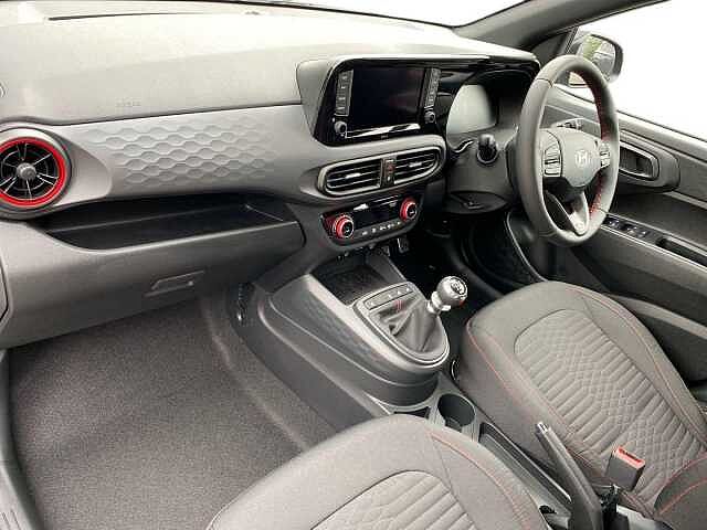 Hyundai I10 1.0 T-GDi N Line Hatchback 5dr Petrol Manual Euro 6 (s/s) (90 ps) Phantom Black