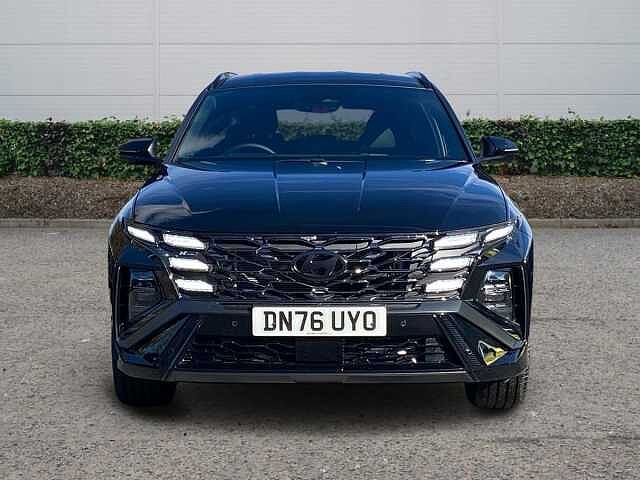 Hyundai TUCSON 1.6T Hybrid N Line Edition SUV 5dr Petrol Hybrid Auto Euro 6 (s/s) (239 ps) Abyss Black Pearl