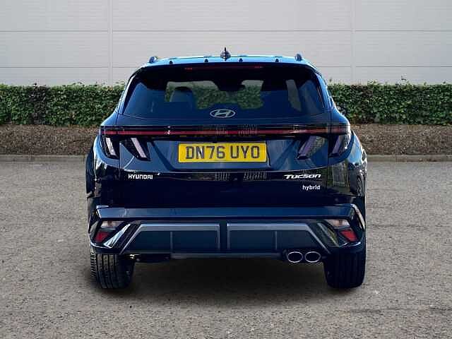 Hyundai TUCSON 1.6T Hybrid N Line Edition SUV 5dr Petrol Hybrid Auto Euro 6 (s/s) (239 ps) Abyss Black Pearl