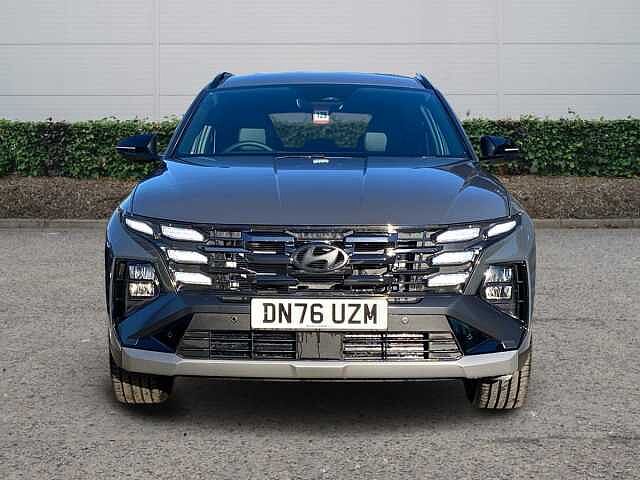 Hyundai TUCSON 1.6T Hybrid Black Line SUV 5dr Petrol Hybrid Auto Euro 6 (s/s) (239 ps) Grey