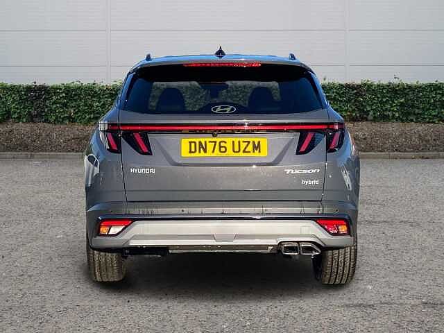 Hyundai TUCSON 1.6T Hybrid Black Line SUV 5dr Petrol Hybrid Auto Euro 6 (s/s) (239 ps) Grey