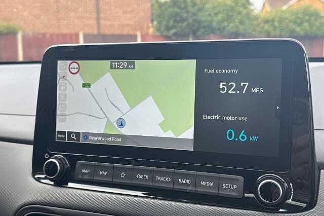 Hyundai KONA 1.6 GDi Hybrid Ultimate 5dr DCT Red