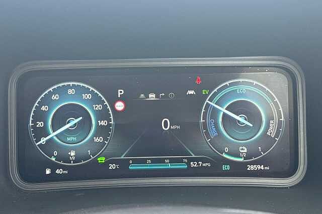 Hyundai KONA 1.6 GDi Hybrid Ultimate 5dr DCT Red