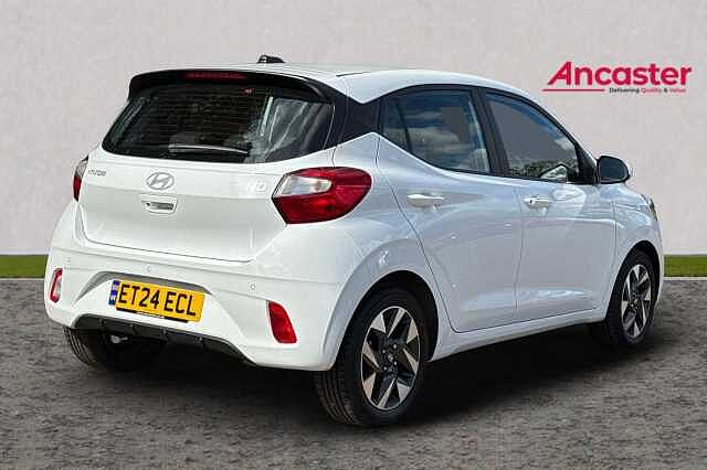 Hyundai I10 1.0 [63] Advance 5dr Auto [Nav] Atlas White