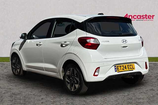 Hyundai I10 1.0 [63] Advance 5dr Auto [Nav] Atlas White