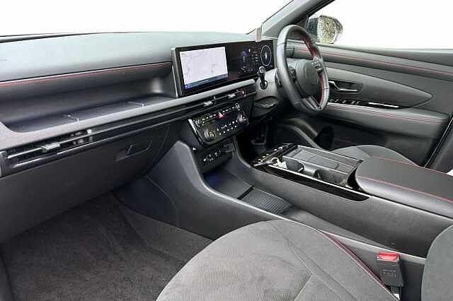 Hyundai TUCSON 1.6T Hybrid N Line 5dr Auto White