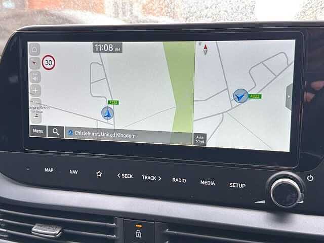 Hyundai I20 1.0T GDi 90 Black Line 5dr Atlas white