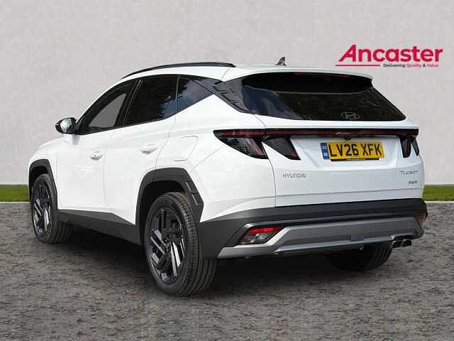 Hyundai TUCSON 1.6T 288 Plug-in Hybrid Black Line 5dr Auto [NI] lid - Atlas white