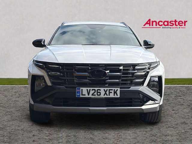 Hyundai TUCSON 1.6T 288 Plug-in Hybrid Black Line 5dr Auto [NI] lid - Atlas white