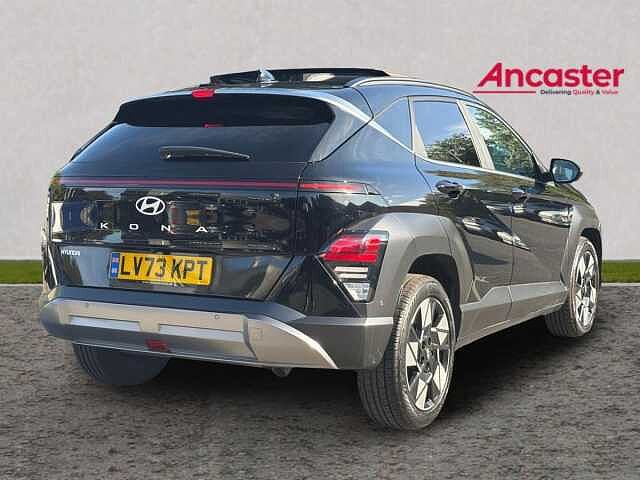 Hyundai KONA 1.6T Ultimate 5dr DCT [Lux Pack] Pearl - Abyss black