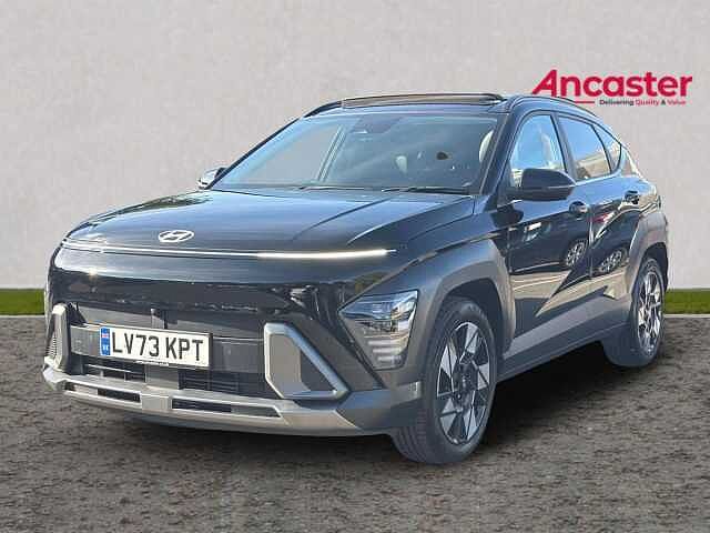 Hyundai KONA 1.6T Ultimate 5dr DCT [Lux Pack] Pearl - Abyss black