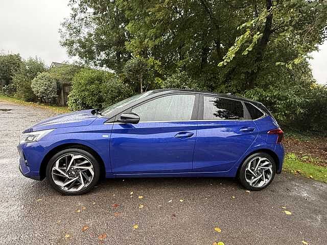 Hyundai I20 1.0 T-GDi Ultimate Hatchback 5dr Petrol DCT Euro 6 (s/s) (100 ps) Blue