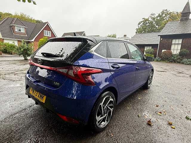Hyundai I20 1.0 T-GDi Ultimate Hatchback 5dr Petrol DCT Euro 6 (s/s) (100 ps) Blue