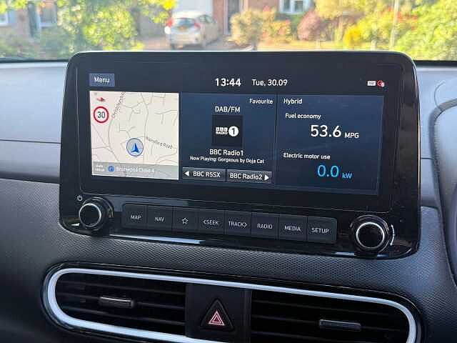 Hyundai KONA 1.6 h-GDi Premium SE SUV 5dr Petrol Hybrid DCT Euro 6 (s/s) (141 ps) Orange