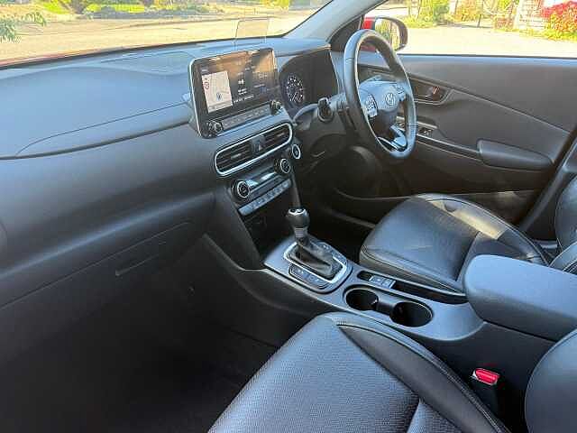 Hyundai KONA 1.6 h-GDi Premium SE SUV 5dr Petrol Hybrid DCT Euro 6 (s/s) (141 ps) Orange