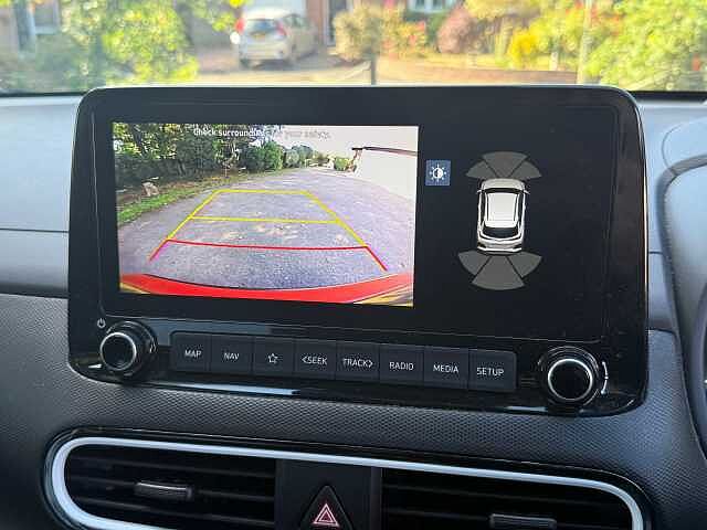 Hyundai KONA 1.6 h-GDi Premium SE SUV 5dr Petrol Hybrid DCT Euro 6 (s/s) (141 ps) Orange