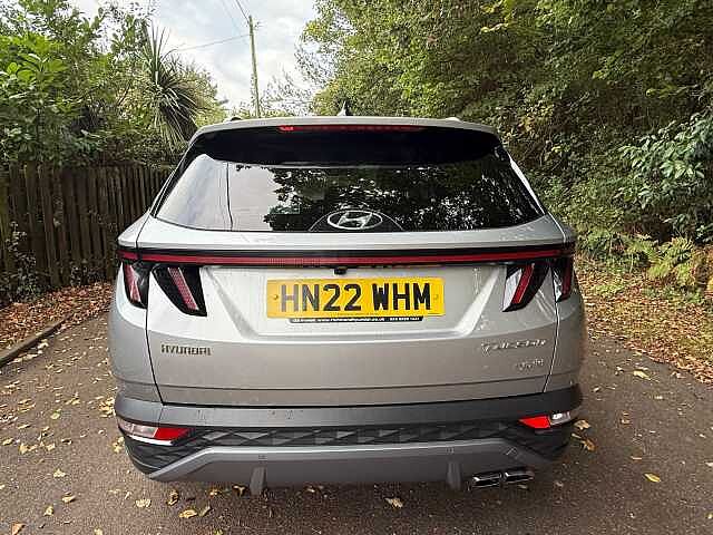 Hyundai TUCSON 1.6 h T-GDi Premium SUV 5dr Petrol Hybrid Auto Euro 6 (s/s) (230 ps) Silver