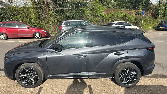 Hyundai TUCSON 1.6 T-GDi MHEV N Line SUV 5dr Petrol Hybrid DCT Euro 6 (s/s) (150 ps) Grey