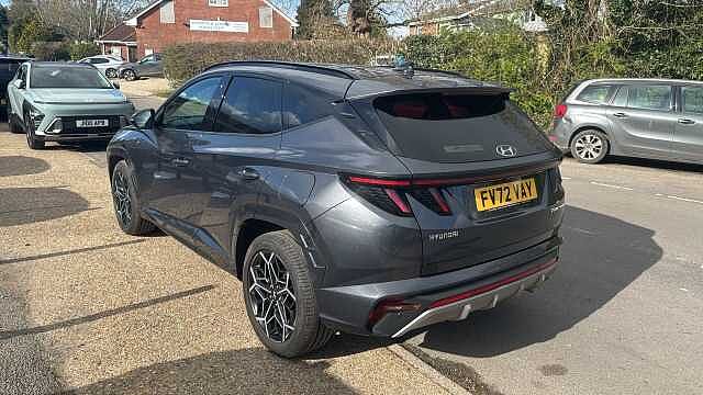 Hyundai TUCSON 1.6 T-GDi MHEV N Line SUV 5dr Petrol Hybrid DCT Euro 6 (s/s) (150 ps) Grey