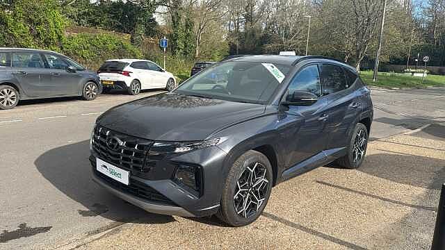 Hyundai TUCSON 1.6 T-GDi MHEV N Line SUV 5dr Petrol Hybrid DCT Euro 6 (s/s) (150 ps) Grey