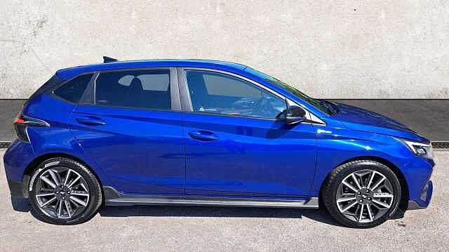 Hyundai I20 1.0 T-GDi MHEV N Line Hatchback 5dr Petrol Hybrid DCT Euro 6 (s/s) (120 ps) Blue