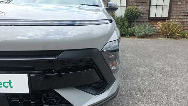 Hyundai KONA 1.6 h-GDi N Line SUV 5dr Petrol Hybrid DCT Euro 6 (s/s) (129 ps) Grey