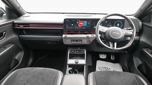 Hyundai KONA 1.6 h-GDi N Line S SUV 5dr Petrol Hybrid DCT Euro 6 (s/s) (138 ps) White
