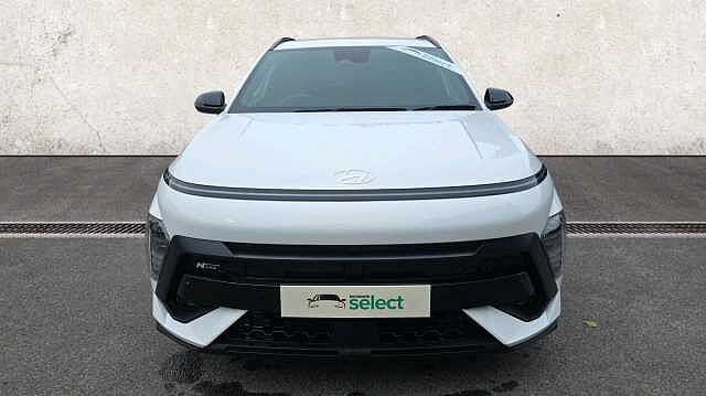 Hyundai KONA 1.6 h-GDi N Line S SUV 5dr Petrol Hybrid DCT Euro 6 (s/s) (138 ps) White