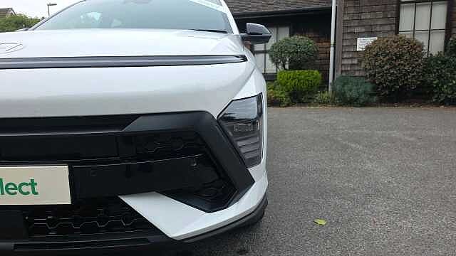 Hyundai KONA 1.6 h-GDi N Line S SUV 5dr Petrol Hybrid DCT Euro 6 (s/s) (138 ps) White