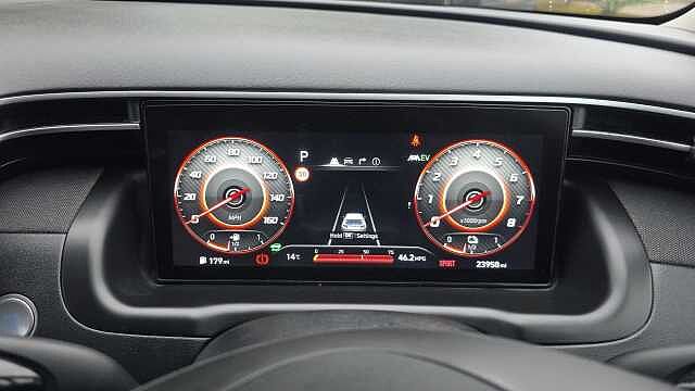 Hyundai TUCSON 1.6 h T-GDi Premium SUV 5dr Petrol Hybrid Auto Euro 6 (s/s) (230 ps) Teal
