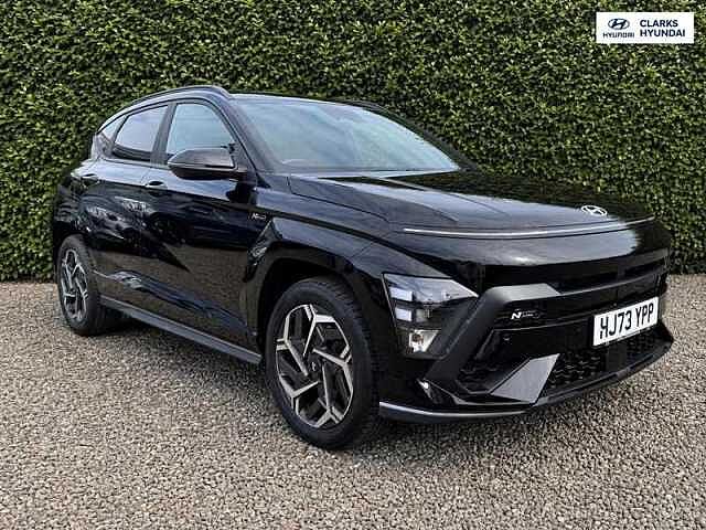 Hyundai KONA 1.0 T-GDi N Line SUV 5dr Petrol DCT Euro 6 (s/s) (120 ps) Black