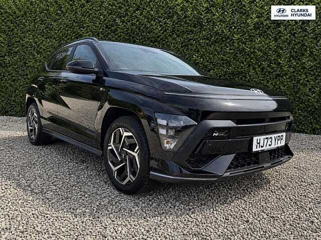 Hyundai KONA 1.0 T-GDi N Line SUV 5dr Petrol DCT Euro 6 (s/s) (120 ps) Black