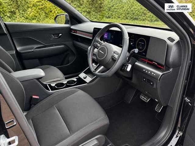 Hyundai KONA 1.0 T-GDi N Line SUV 5dr Petrol DCT Euro 6 (s/s) (120 ps) Black