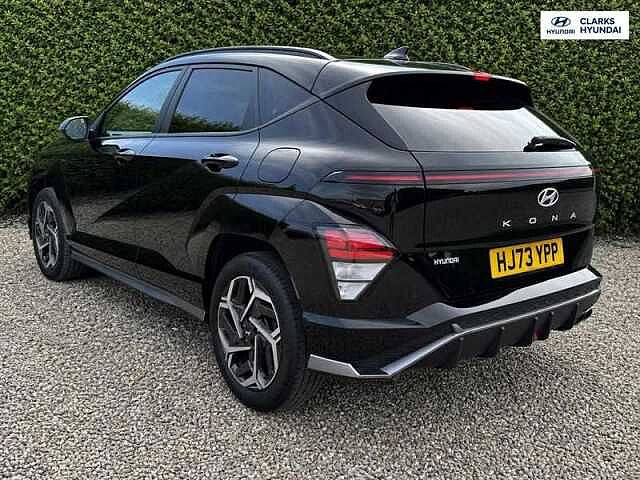 Hyundai KONA 1.0 T-GDi N Line SUV 5dr Petrol DCT Euro 6 (s/s) (120 ps) Black