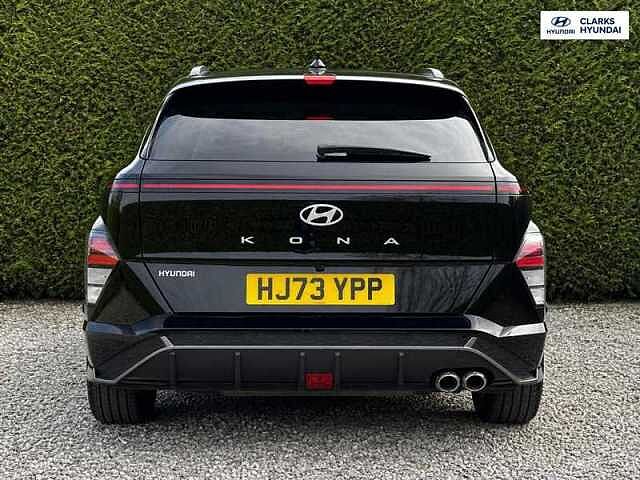 Hyundai KONA 1.0 T-GDi N Line SUV 5dr Petrol DCT Euro 6 (s/s) (120 ps) Black