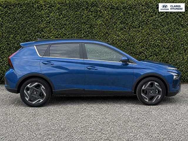 Hyundai BAYON 1.0 T-GDi Tech Line SUV 5dr Petrol DCT Euro 6 (s/s) (90 ps) Blue