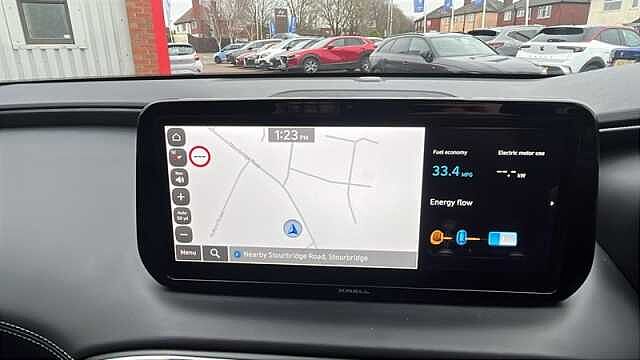 Hyundai SANTA FE 1.6 h T-GDi Premium SUV 5dr Petrol Hybrid Auto Euro 6 (s/s) (230 ps) Black