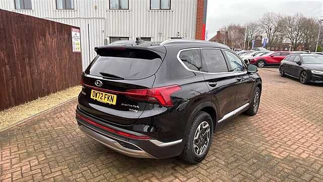 Hyundai SANTA FE 1.6 h T-GDi Premium SUV 5dr Petrol Hybrid Auto Euro 6 (s/s) (230 ps) Black