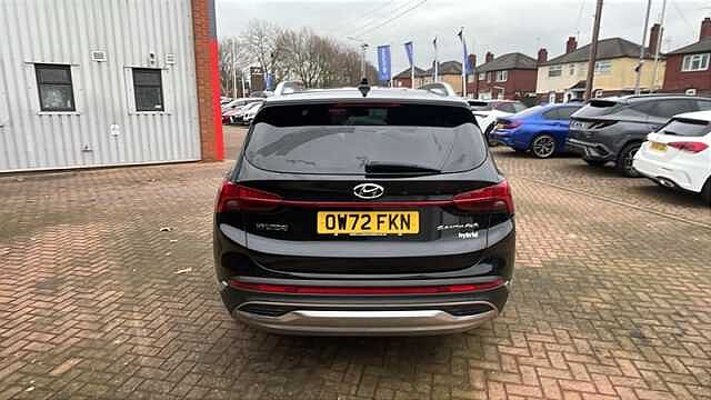 Hyundai SANTA FE 1.6 h T-GDi Premium SUV 5dr Petrol Hybrid Auto Euro 6 (s/s) (230 ps) Black