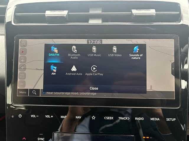 Hyundai TUCSON 1.6 h T-GDi N Line SUV 5dr Petrol Hybrid Auto Euro 6 (s/s) (230 ps) Red