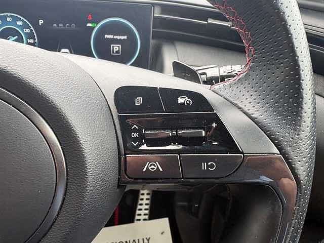 Hyundai TUCSON 1.6 h T-GDi N Line SUV 5dr Petrol Hybrid Auto Euro 6 (s/s) (230 ps) Red