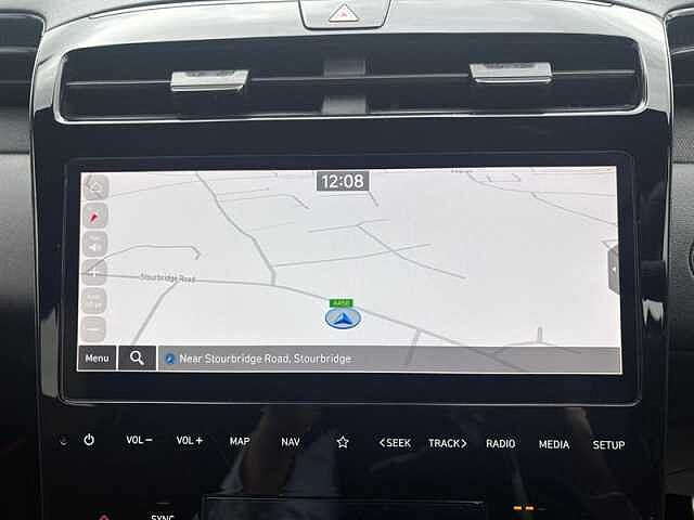 Hyundai TUCSON 1.6 h T-GDi N Line SUV 5dr Petrol Hybrid Auto Euro 6 (s/s) (230 ps) Red