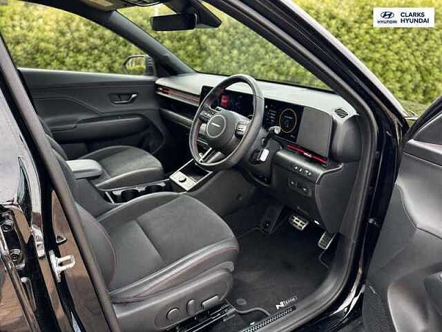 Hyundai KONA 1.6 h-GDi N Line S SUV 5dr Petrol Hybrid DCT Euro 6 (s/s) (129 ps) Black